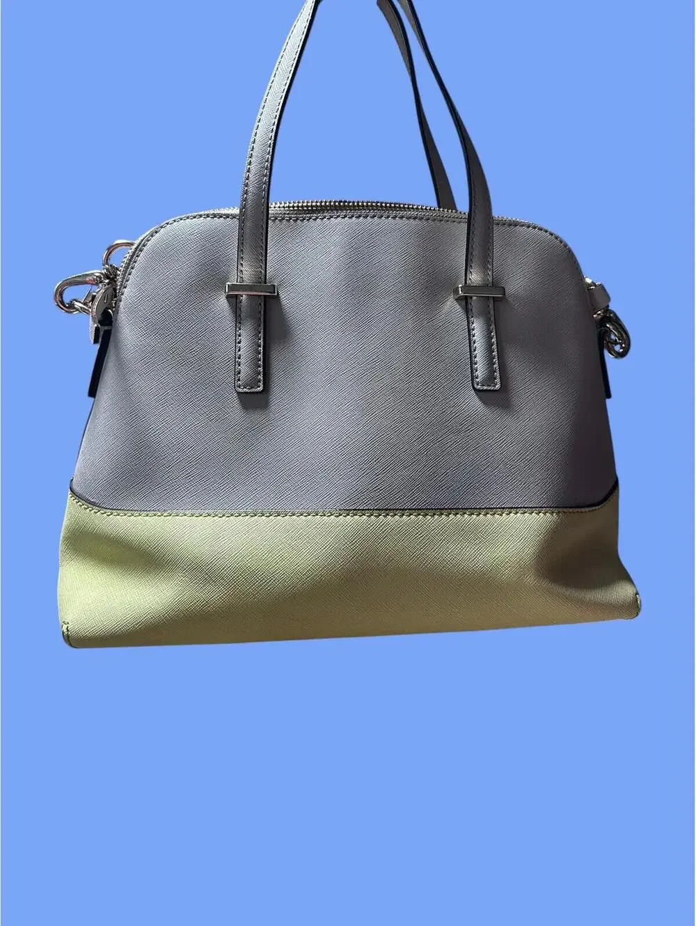 Kate Spade New York Saffiano Leather Two-Tone Satchel